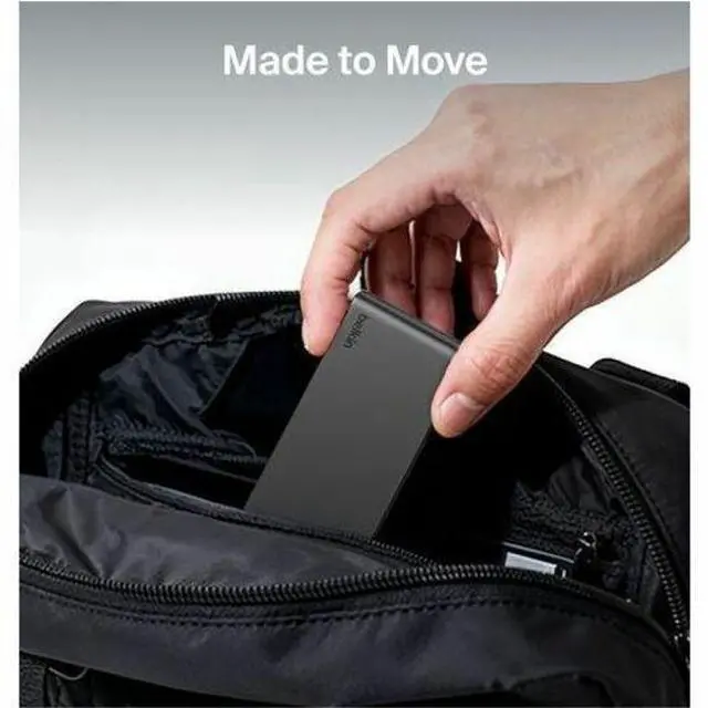 Alt view image 5 of 7 - Belkin 8-Port USB-C Hub 2xUSB-A, 2xUSB-C, 1xHDMI, 1xEthernet, 1xSD Reader, 1xMicroSD Reader Grey Model INC024FQSGY