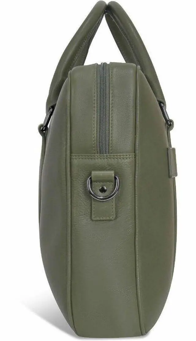 Alt view image 4 of 6 - Champs Onyx Carrying Case (Briefcase) for 11" to 15.6" Notebook Khaki OB-411-KHAKI