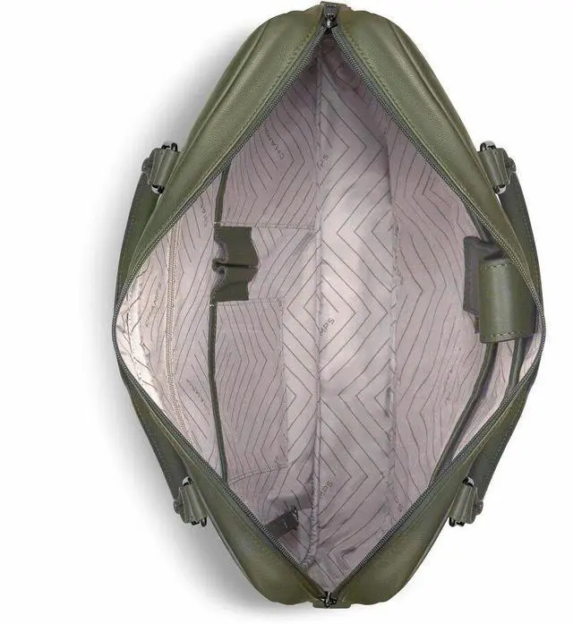 Alt view image 5 of 6 - Champs Onyx Carrying Case (Briefcase) for 11" to 15.6" Notebook Khaki OB-411-KHAKI