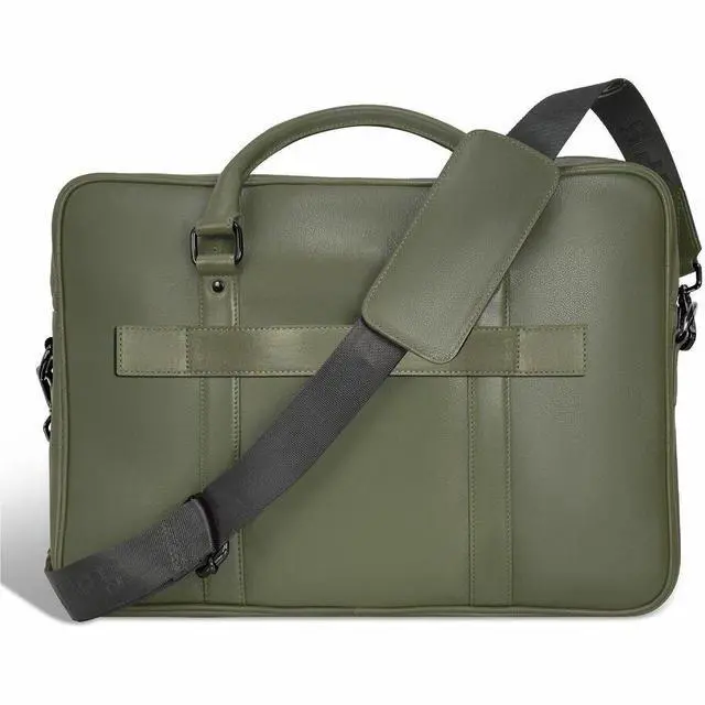 Alt view image 3 of 6 - Champs Onyx Carrying Case (Briefcase) for 11" to 15.6" Notebook Khaki OB-411-KHAKI