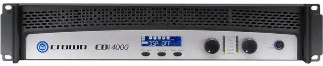 Main image of Crown CDi 4000 Amplifier 2400 W RMS 2 Channel Model NCDI4000