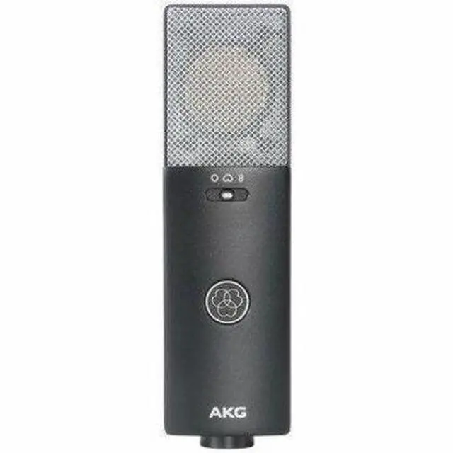 Alt view image 2 of 6 - AKG C114 Plug-in Condenser Microphone for Vocals, Piano, String Instrument, Horn, Woodwind Instrument, Drum, Percussion, Guitar Amplifier, Studio, Podcasting, Video Blogging Black Model AKG-C114