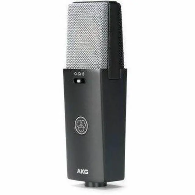 Alt view image 5 of 6 - AKG C114 Plug-in Condenser Microphone for Vocals, Piano, String Instrument, Horn, Woodwind Instrument, Drum, Percussion, Guitar Amplifier, Studio, Podcasting, Video Blogging Black Model AKG-C114