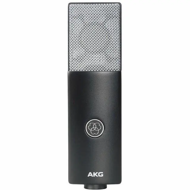 Alt view image 2 of 7 - AKG C104 Plug-in Electret Condenser Microphone for Vocals, Piano, String Instrument, Horn,Woodwind Instrument,Drum, Percussion, Guitar Amplifier,Studio, Podcasting, Video Blogging Black Model AKG-C104