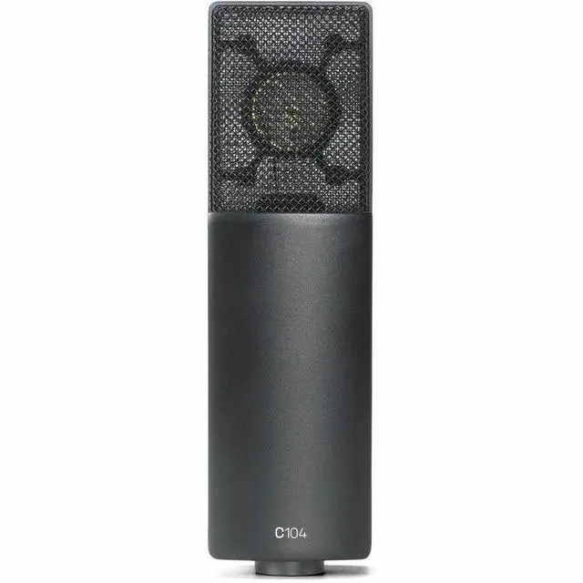 Alt view image 3 of 7 - AKG C104 Plug-in Electret Condenser Microphone for Vocals, Piano, String Instrument, Horn,Woodwind Instrument,Drum, Percussion, Guitar Amplifier,Studio, Podcasting, Video Blogging Black Model AKG-C104