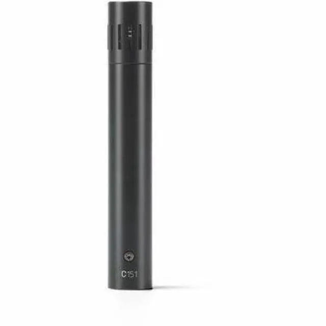 Alt view image 2 of 7 - AKG C151 Plug-in Electret Condenser Microphone for Studio,Live Instrument,Broadcasting,Vocals, Piano, String Instrument,Horn, Woodwind Instrument,Drum,Percussion,Guitar Amplifier Black Model AKG-C151