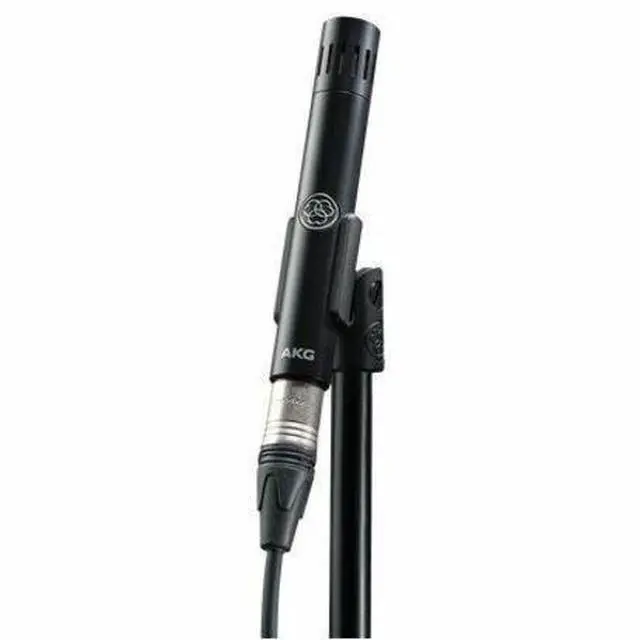 Alt view image 4 of 7 - AKG C151 Plug-in Electret Condenser Microphone for Studio,Live Instrument,Broadcasting,Vocals, Piano, String Instrument,Horn, Woodwind Instrument,Drum,Percussion,Guitar Amplifier Black Model AKG-C151