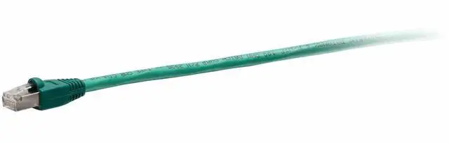 Main image of C2G 3ft (0.9m) TAA-Compliant F-Series Cat6 Snagless Unshielded (UTP) Network Cable - Green Model C2G43488