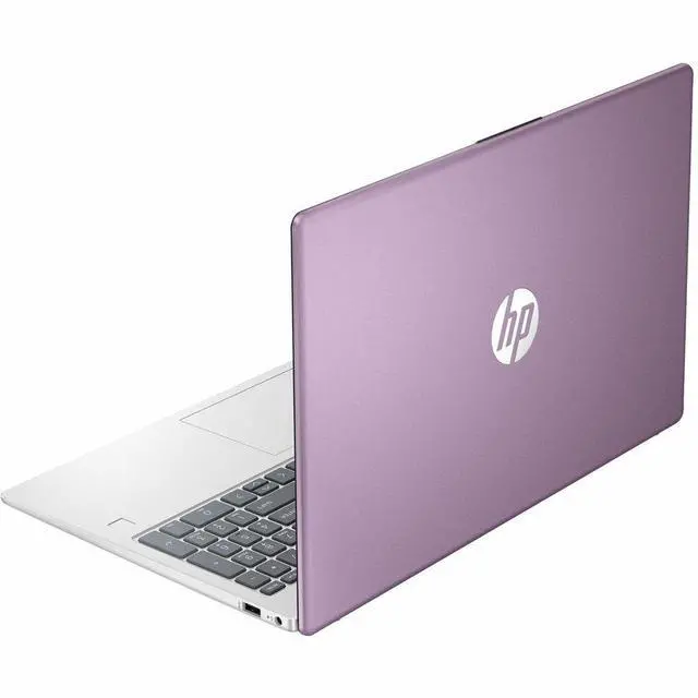 Alt view image 2 of 4 - HP 15.6" 15-fd0000 15-fd0108ds Notebook HD Intel N-Series N100 4 GB 128 GB Flash Memory Winter Lavender Natural Silver Model AA2K9UAR#ABA