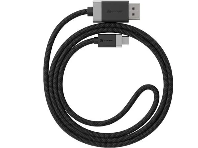Alt view image 3 of 3 - ALOGIC Fusion Series USB-C to DisplayPort V1.2Cable FUSCDP2M
