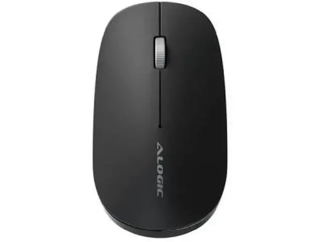 Alt view image 3 of 3 - ALOGIC Echelon Bluetooth USB-C Rechargeable 4 Keys Mouse-Black AMBT4KBK