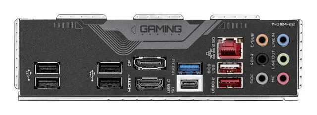 Alt view image 2 of 3 - GIGABYTE B760 GAMING X GEN5 Motherboard - Supports 14th Gen. Intel Core CPUs, 8+1+1 phases VRM, up to 5600MHz DDR5, 3xPCIe 4.0 M.2, 2.5 GbE LAN, USB 3.2 Gen 2