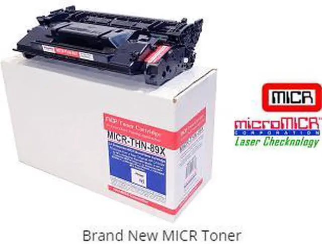 Alt view image 3 of 4 - MicroMicr 10,000-page E50145/ E52645 High Yield New MICR Toner Cartridge (New MICR Alternative for HP W9008MC) Model MICR-THN-89XM