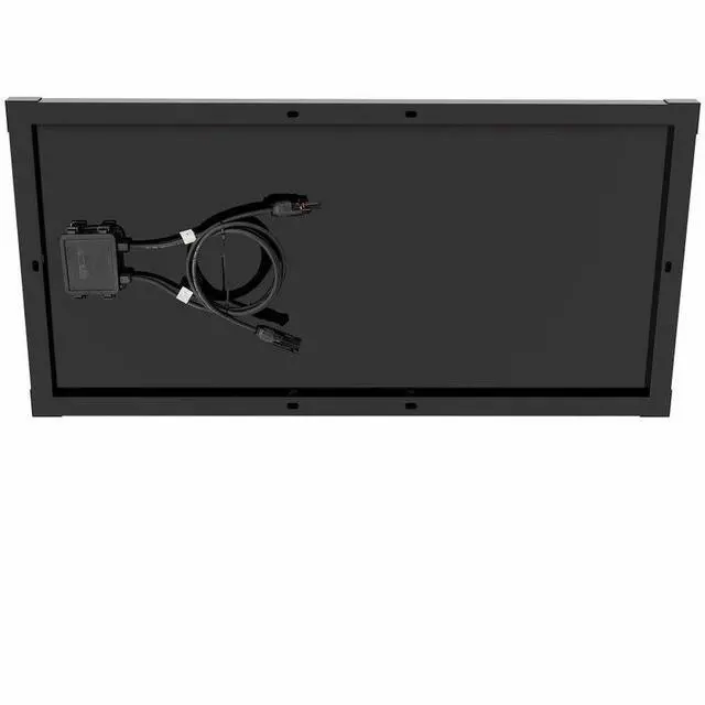 Alt view image 3 of 7 - VIGI Aluminum, Tempered Glass, EVA, Monocrystalline Silicon Model VIGI SOLAR PANEL 100W