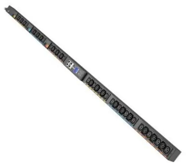 Main image of Eaton EVMA1530X 42-Outlets Power Distribution Unit - Managed - NEMA L5-30P - 24x IEC 60320 C13, 18x IEC 60320 C39 - 230V AC - Network (RJ-45) - 10 ft Cord Length - 0U - Vertical - Rack