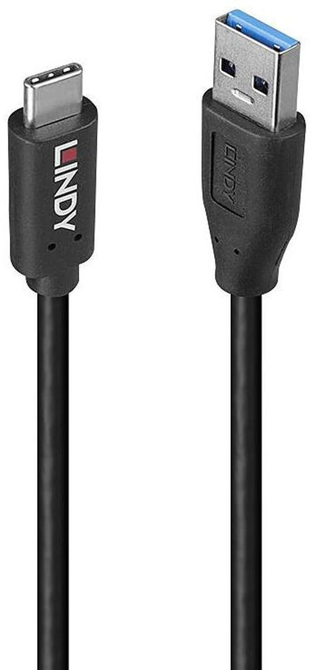 Main image of Lindy 36971 USB cable USB 3.2 Gen 2 (3.1 Gen 2) 1 m USB A USB C Black