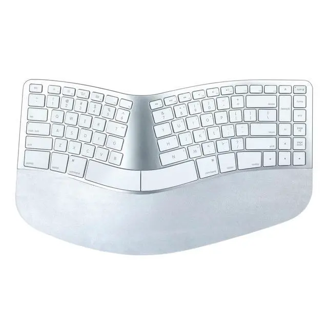 Alt view image 2 of 7 - Matias Sculpted Ergonomic Wired Keyboard for Mac Model FK313