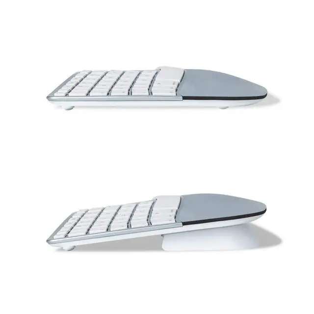 Alt view image 4 of 7 - Matias Sculpted Ergonomic Wired Keyboard for Mac Model FK313