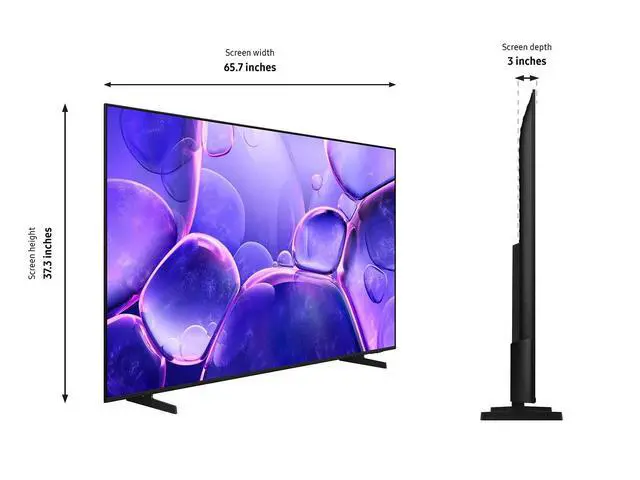 Alt view image 4 of 7 - Samsung 75" HU6000F Non-Smart Hospitality TV with Pro:Idiom for Set Top Box Deployments Model HG75U600FNFXZA