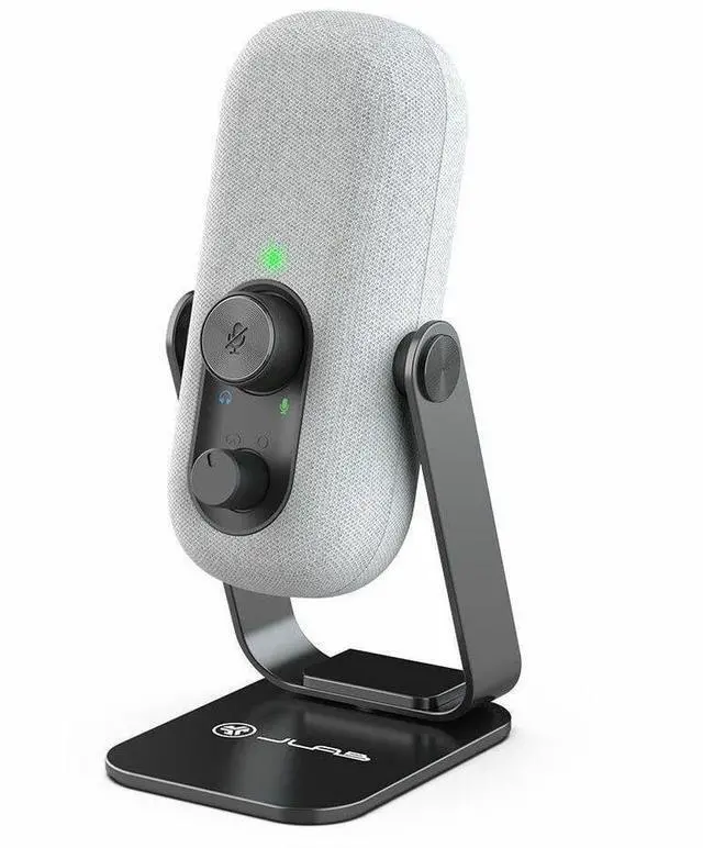 Main image of JLab Go Talk Wired Condenser, Dynamic Microphone for Studio White MTALKGO2RWHT4