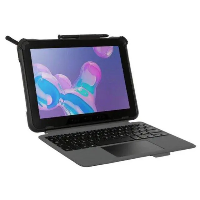 Alt view image 3 of 4 - Samsung Tab Active4 Pro 2:1 Keyboard Case Black Model GP-FCT545GJNBW