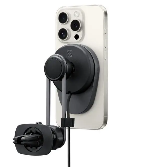 Alt view image 3 of 6 - Scosche MagicMount Charge Elite 3-in-1 Model MEQMSRM-AP2