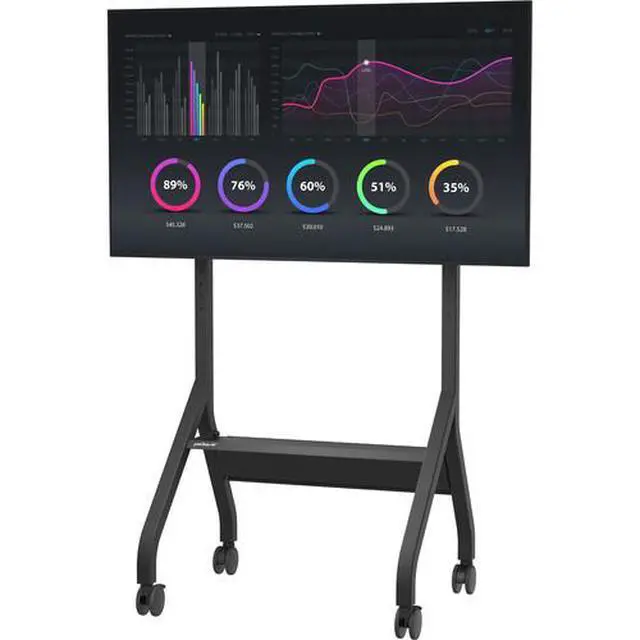 Alt view image 2 of 7 - Sharp SmartMount Flat Panel Cart for 55 to 110" Displays Model PN-SR898