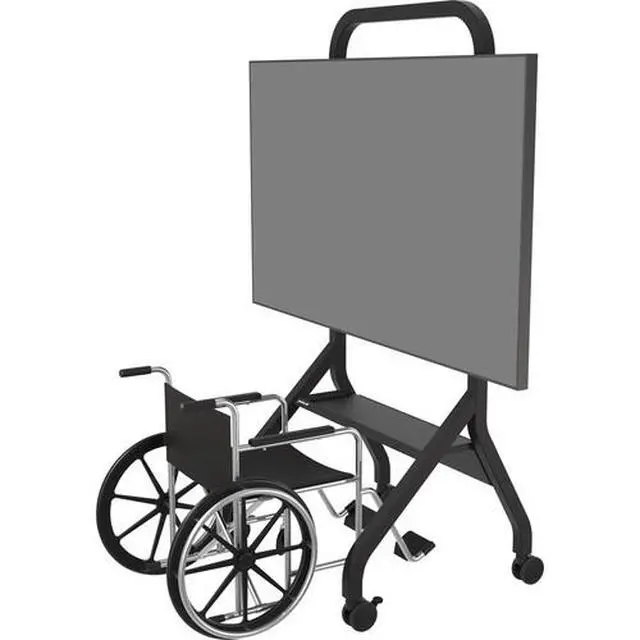 Alt view image 4 of 7 - Sharp SmartMount Flat Panel Cart for 55 to 110" Displays Model PN-SR898