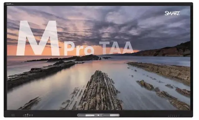 Main image of Smart Technologies 65" SMART Board M Pro Series LED-backlit LCD display 4K for interactive communication TAA Compliant Model M565-V5-P