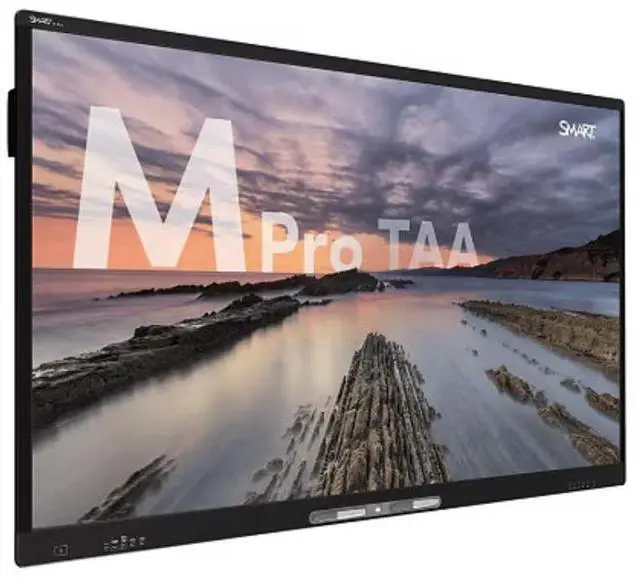 Alt view image 2 of 4 - Smart Technologies 65" SMART Board M Pro Series LED-backlit LCD display 4K for interactive communication TAA Compliant Model M565-V5-P