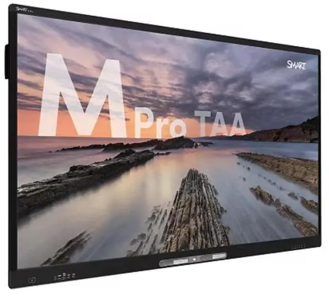 Alt view image 3 of 4 - Smart Technologies 65" SMART Board M Pro Series LED-backlit LCD display 4K for interactive communication TAA Compliant Model M565-V5-P