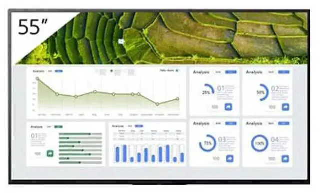 Main image of Sony Bravia Professional Displays FW-55BZ30L BZ30L Series 55" LED backlit LCD display 4K for digital signage Model FW55BZ30L
