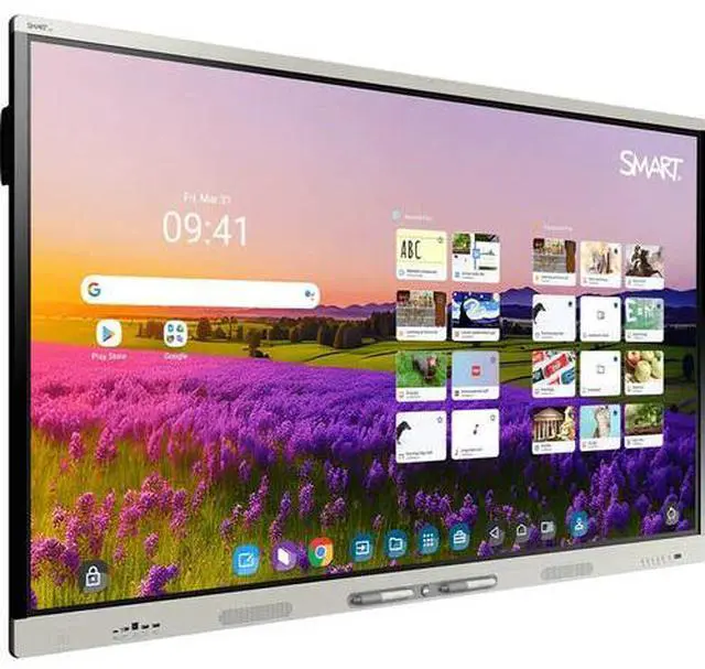 Alt view image 2 of 4 - SMART Technologies 86" SMART Board MX (V5) Series with IQ UHD 4K Touch Screen Commercial Monitor Model MX286-V5