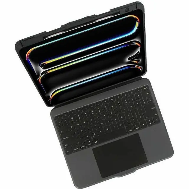 Alt view image 2 of 5 - Targus VersaVu Bluetooth Keyboard Case for iPad Pro 13" (M5/M4) THZ989US