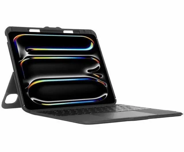 Alt view image 3 of 5 - Targus VersaVu Bluetooth Keyboard Case for iPad Pro 13" (M5/M4) THZ989US