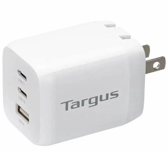 Alt view image 2 of 5 - Targus 65W Multi-Port GaN Wall Charger APA11606TT