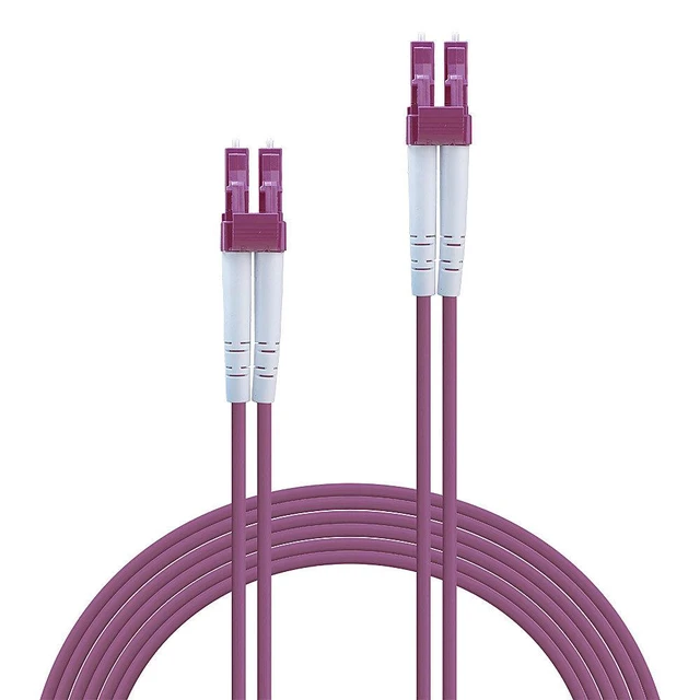 Alt view image 2 of 4 - Lindy 2m LC-LC OM4 50/125 Fibre Optic Patch Cable - 46341