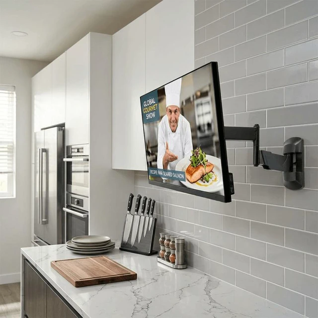 Alt view image 3 of 6 - Lindy Single Adjustable Wall Mounted Display Mount - FD6959783