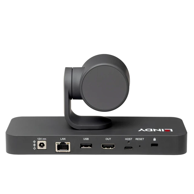 Alt view image 3 of 8 - Lindy 38422 video conferencing camera 8 MP Black 3840 x 2160 pixels 30 fps - FD6281893
