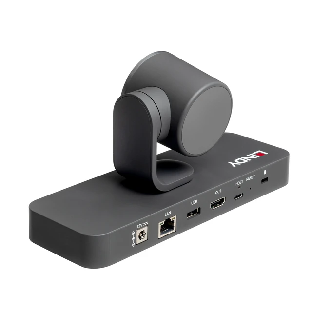 Alt view image 2 of 8 - Lindy 38422 video conferencing camera 8 MP Black 3840 x 2160 pixels 30 fps - FD6281893