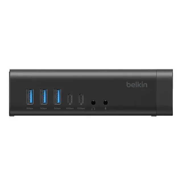 Alt view image 2 of 2 - Belkin UNIVERSAL 16-IN-1 TRIPLE DISPLAY DOCK, 140W INC029ttBK