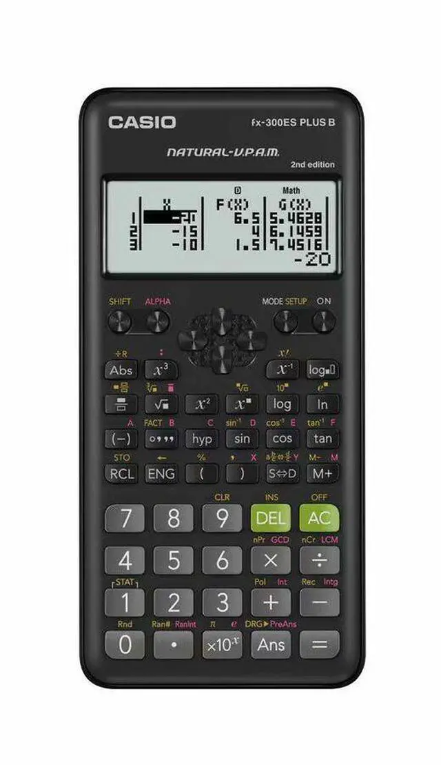 Main image of Casio fx-300ES PLUS B 2nd Edition Scientific Calculator | "AAA" Battery FX-300ESPLSB-WAIT