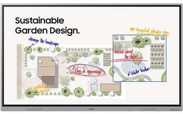 Main image of Samsung WEFX 65" UHD 4K Interactive Display Model WE65FX