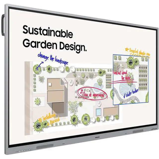 Alt view image 3 of 4 - Samsung WEFX 65" UHD 4K Interactive Display Model WE65FX