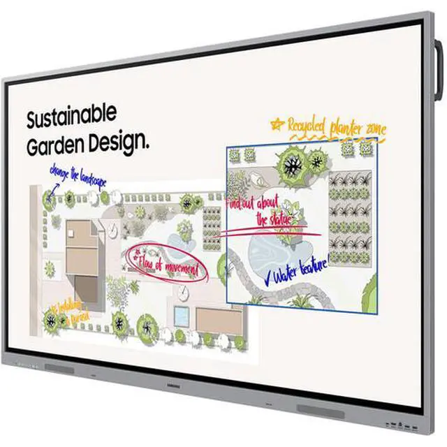 Alt view image 4 of 4 - Samsung WEFX 65" UHD 4K Interactive Display Model WE65FX