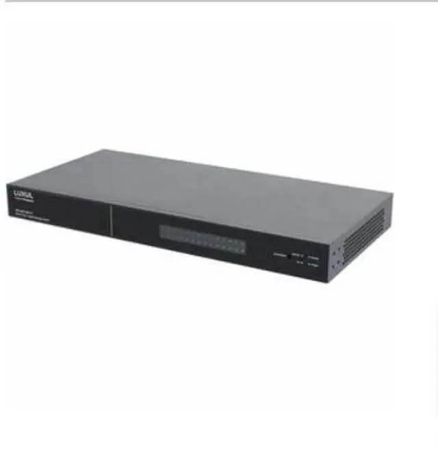 Alt view image 3 of 3 - Luxul 1Gb L2/L3 Managed Switch - 24 PoE+, 4 (10G) SFP+ Rear-Facing Ports - TAA Compliant - SW-615-24P-R