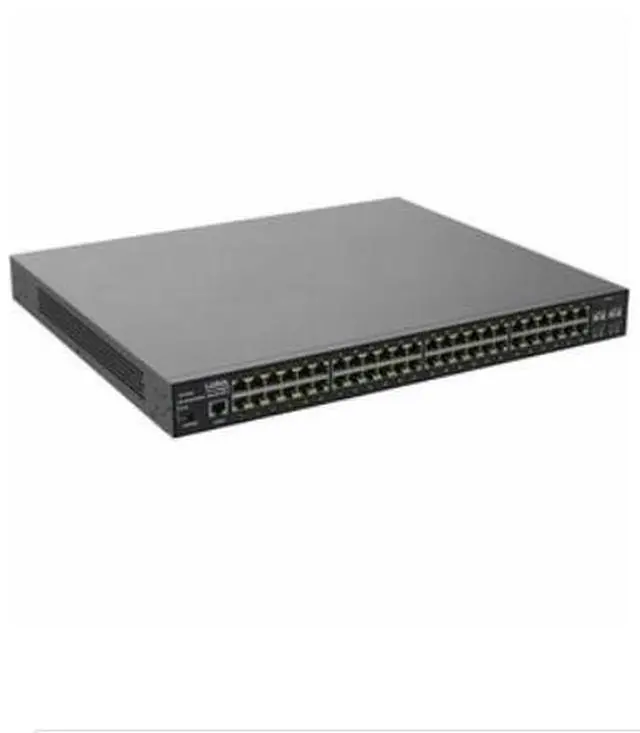 Alt view image 3 of 3 - Luxul 1Gb L2/L3 Managed Switch - 48 PoE+, 4 SFP Front-Facing Ports - TAA Compliant - SW-515-48P-F