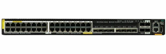 Alt view image 2 of 2 - HP Aruba CX 6300M Ethernet Switch 32 Ports 2880 W PoE Budget - S4P42A