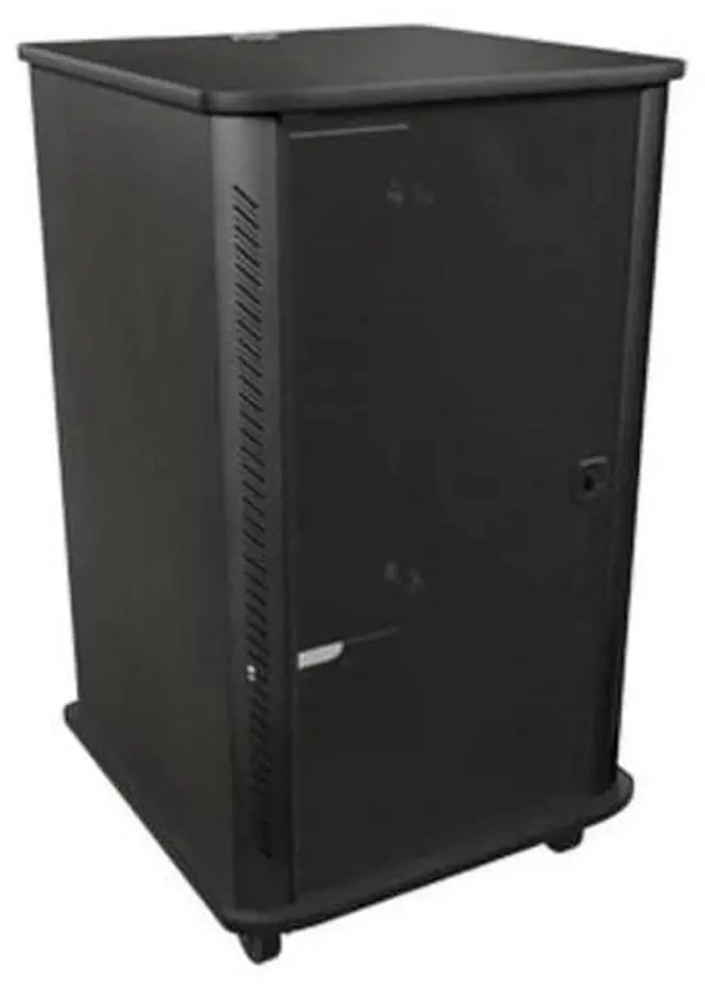 Main image of Middle Atlantic 24RU Reference Furniture Rack - 28in Depth 27in Width - 350 lbs Weight Capacity - Grained Ebony - RFR-2428GE