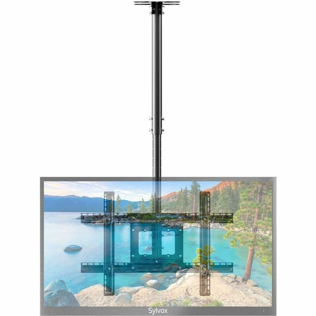 Alt view image 2 of 3 - SYLVOX Outdoor TV Ceiling Mount for 32 to 65" Displays Model S35KGCHMA0